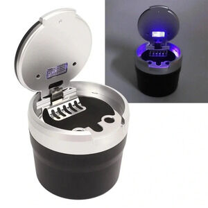 Car  Ashtray With Lid Smell Proof, Portable Ashtray
